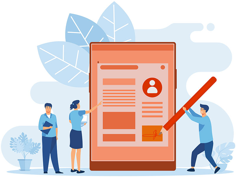 Illustration of cybersecurity for union software